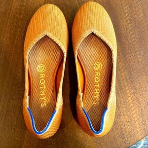 Rothy’s Brandy colored flats